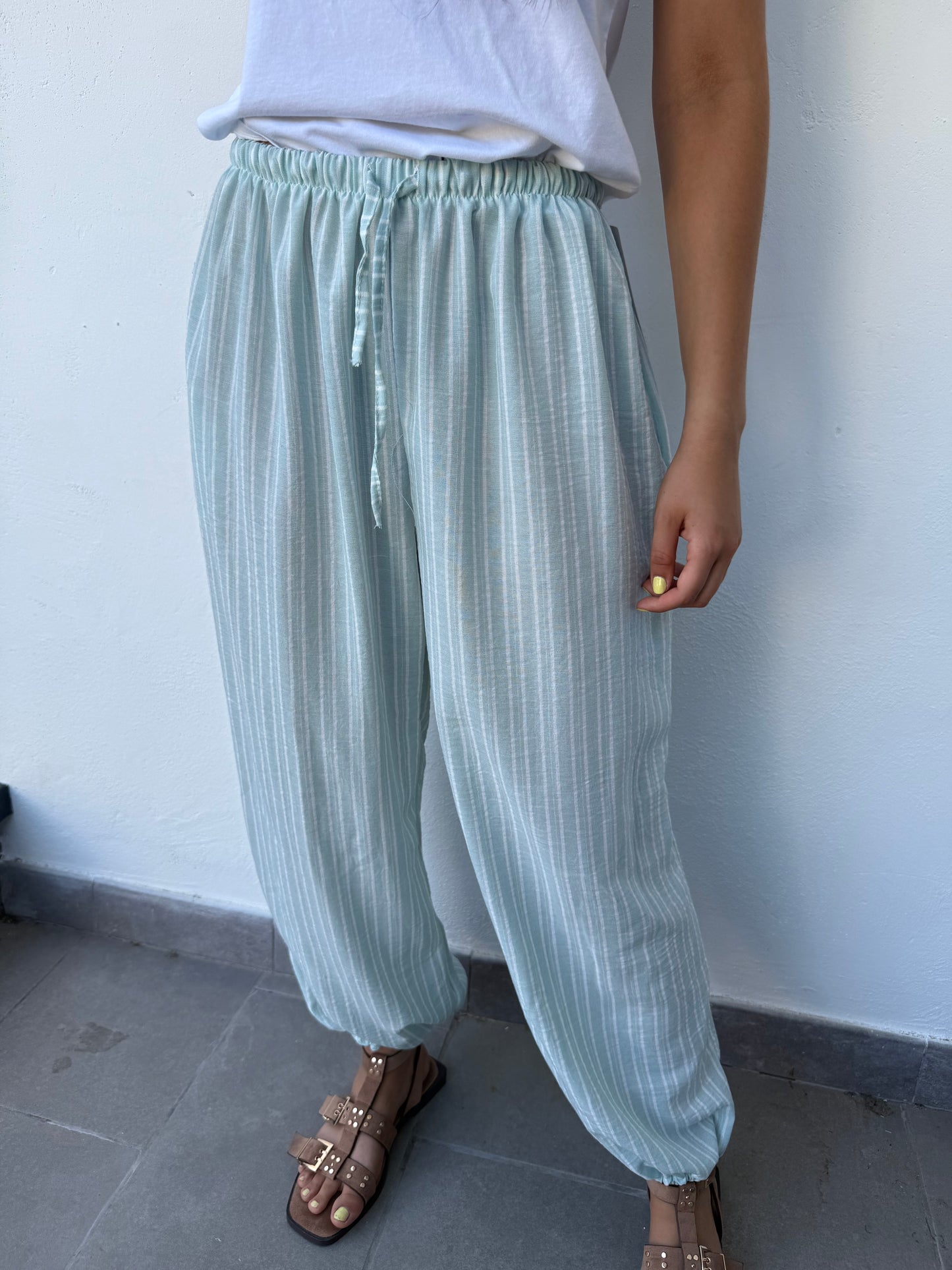 PANTALÓN BALLOON RAYAS
