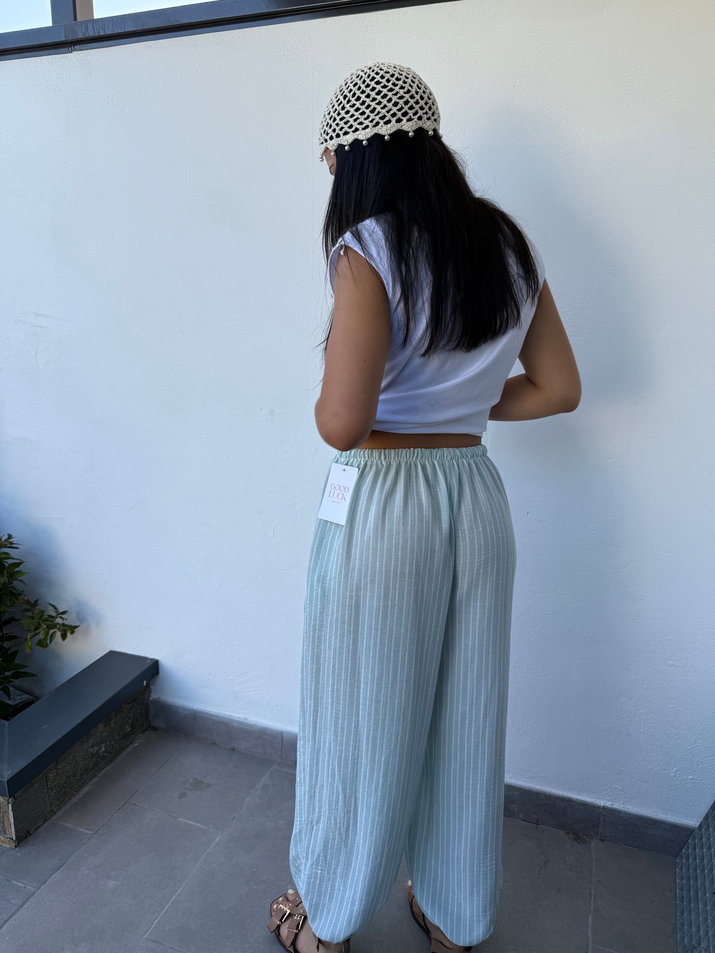 PANTALÓN BALLOON RAYAS