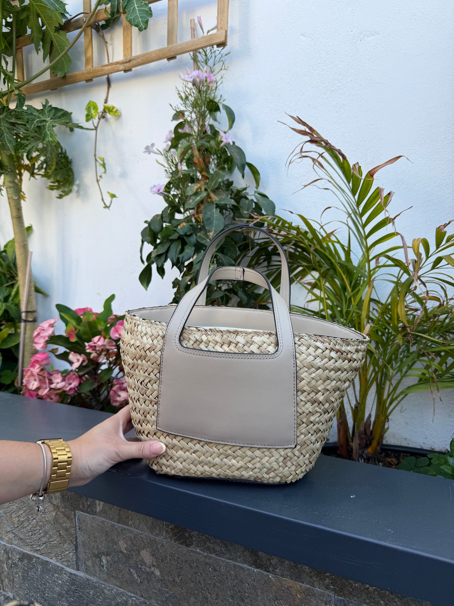 BOLSO CAPAZO RAFIA